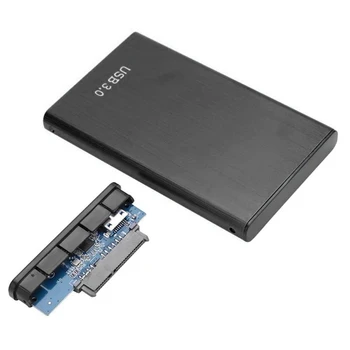 1 Комплект 2,5-дюймового жесткого диска Solid State Drive Box с последовательным подключением USB3.0 к SATA