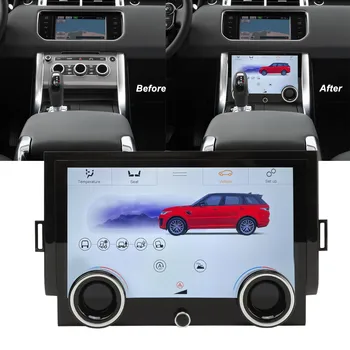 10-дюймовый ЖК-экран управления кондиционером, сенсорная панель переменного тока для Range Rover L322 с 2002 по 2004 год, сенсорный экран кондиционера