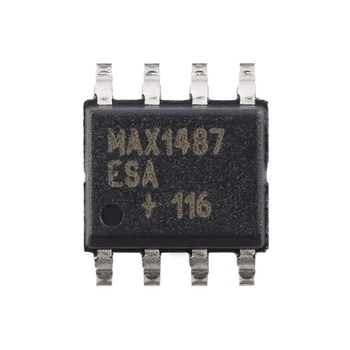 10 шт./лот MAX1487ESA + T SOP-8 Интерфейсная микросхема RS-422/RS-485 с низким энергопотреблением, приемопередатчики RS-485/RS-422 с ограниченной скоростью нарастания