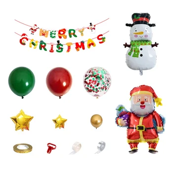112 шт. Красно-зеленые Рождественские воздушные шары, латексные воздушные шары для вечеринки на день рождения, выпускной, украшение на Хэллоуин
