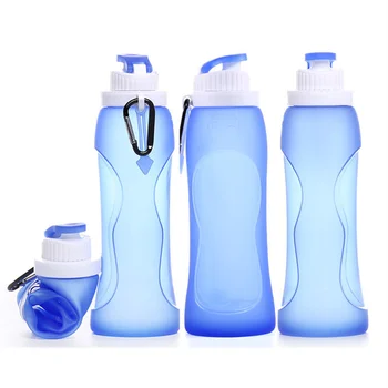 2023 Новая бутылка для воды для альпинизма, велоспорта, спорта, Складная Удобная бутылка для воды, чашка для воды из пищевого силикона
