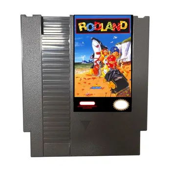 8-битная игровая карта 72 контакта Rodland NTSC и Pal версии картриджей для видеоигр для NES