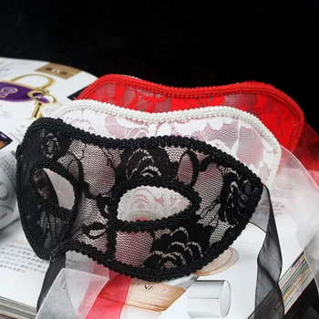 8 цветов Привлекательное ощущение Сексуальная Женская Кружевная маска для глаз Маскарадный костюм Венецианская Свадьба Карнавал Косплей Реквизит