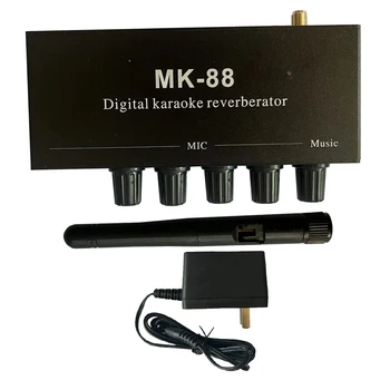 -88 Bluetooth Коаксиальный Декодер Стерео Предусилитель Аудиоусилитель Микшерный пульт с адаптером питания DC 12V US Plug