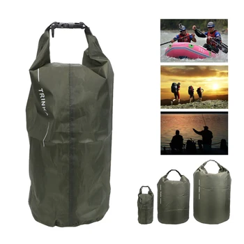 8Л 40Л 70Л Водонепроницаемая сумка для хранения Дорожные сумки для переноски на открытом воздухе для катания на лодках, каяках, каноэ, плавающий гермомешок Портативный