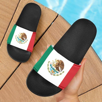 ELVISWORDS Летние сандалии унисекс в Мексике, Удобные уличные повседневные тапочки, Детские сандалии, нескользящие тапочки для ванной
