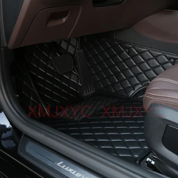 Автомобильные коврики на заказ для Tesla модель Y 2021-2023 годов выпуска Автомобильные Аксессуары Детали интерьера из искусственной кожи