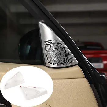 Автомобильный дверной, оконный твитер, наклейки на крышку аудиоколонки, рамка для отделки, подходит для BMW 3 серии E90 2005-2012, аксессуары для авто интерьера