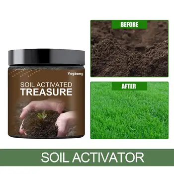 Активатор почвы для улучшения качества питательных веществ Минеральный источник почвы Гумат калия Способствует укоренению растений На приподнятых грядках