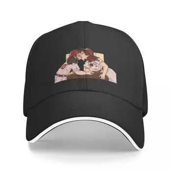 Бейсбольная кепка Собственной лиги, повседневная кепка-сэндвич из фильма о ЛГБТ-бейсболе, мужская Женская регулируемая шляпа для папы, уличная кепка