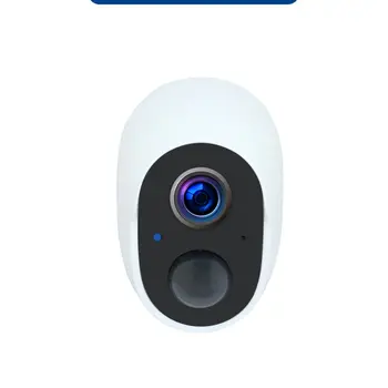 Беспроводная IP-камера инфракрасного обнаружения во дворах 1080p. Wifi IP-камера высокого качества на открытом воздухе с углом обзора 130 °, беспроводная камера с проводом Wifi-камеры