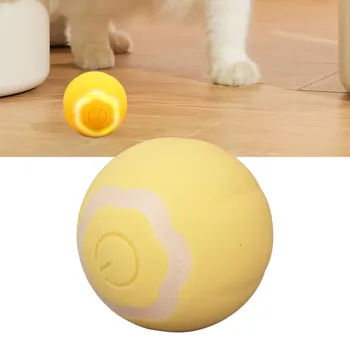 Гравитационный интеллектуальный катящийся мяч Интерактивная игрушка для домашних животных Самоходный мяч для кошек для игр с котенком и собакой Прочный b