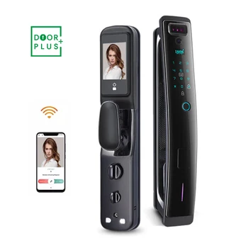 Дверной замок Doorplus Smart с отпечатком пальца Bluetooth Smart Lock с камерой Домашняя безопасность Цифровой Электронный Smart Lock