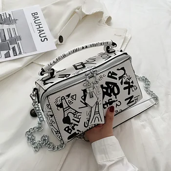 Дизайнерские женские сумки через плечо из искусственной кожи, повседневная дорожная сумка-тоут, сумка-мессенджер с буквами, женские сумки Bolsa Feminina