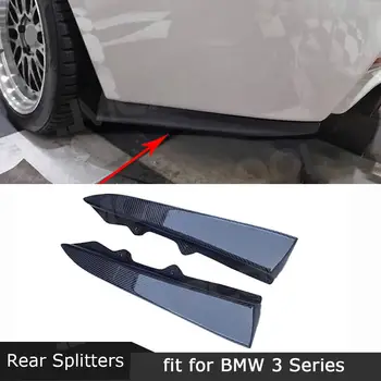Для BMW 3 Серии F30 M Tech Sport 2012-2017 Автомобильный Сплиттер Для Губ Заднего Бампера, Спойлер Из Углеродного Волокна, Противоударная крышка FRP