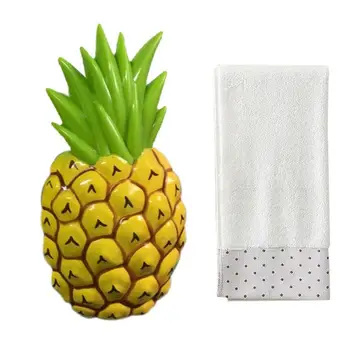 Зажим для пляжного полотенца в форме ананаса, прочный зажим для стеганого полотенца, пластик, 1 шт., Закрепите пляжное полотенце на пляжном стуле любого размера