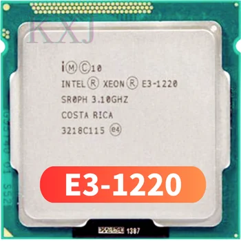 Используется Четырехъядерный процессор Intel Xeon E3 1220 E3-1220 3,1 ГГц 5 Гт/с SR00F LGA 1155