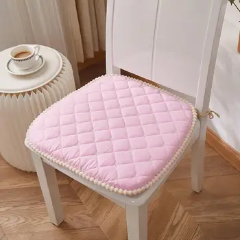 Коврик для стула, не боящийся выдавливания, удобный коврик для стула с застежкой-молнией, легко пристегиваемый фиксированной подушкой для дома для лежания