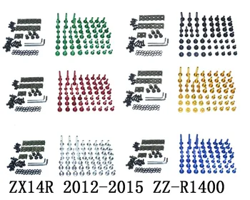 Комплект Болтов для обтекателя с ЧПУ, Винты для кузова, Гайки, Подходят Для Kawasaki ZX14R 2012-2015 ZZ-R1400
