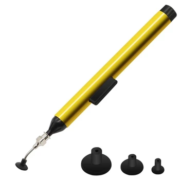 Легкий инструмент для отсасывания вакуумной ручки с 3 всасывающими наконечниками Вакуумный отсасывающий челнок
