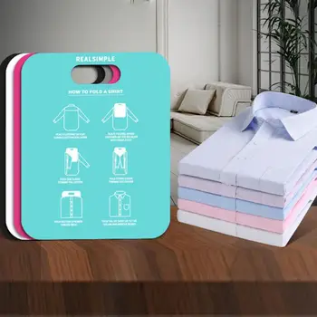 Ленивая укладка Доска для укладки инструментов для одежды Экономия времени Организация хранения доски для одежды Доска для складывания рубашек Домашнее хранение