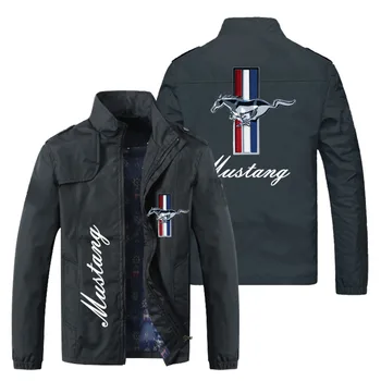 Мужская куртка MUSTANG Bao 2023, Новая мода, высококачественная куртка для мотогонок Оверсайз, мужская куртка для мотоспорта на открытом воздухе, Mustan