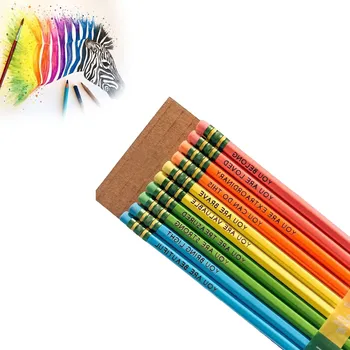 Набор карандашей для подтверждения уверенности в себе Многоцелевые креативные цветные карандаши Письменные принадлежности Отличные подарки на праздники