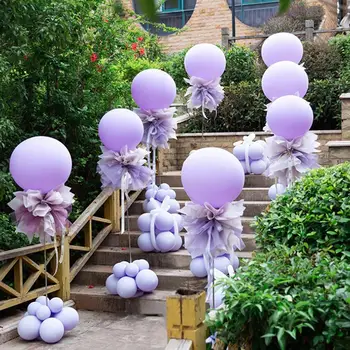 набор колонн из воздушных шаров длиной 30 см, комплект опор для воздушных шаров, простая сборка, комплект подставок для воздушных шаров для душа ребенка, свадьбы, дня рождения 6