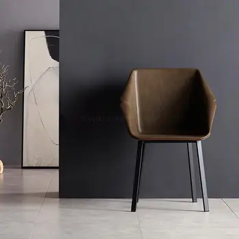 Необычный дизайн пола Кухонные Обеденные стулья Nordic Индивидуальные Обеденные стулья для гостиной Мобильная мебель Silla Comedor YX50DC