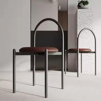 Обеденные стулья для отдыха в гостиной, Эргономичное дизайнерское кресло для отдыха в спальне, Индивидуальный бар, изготовленная на заказ мягкая мебель Balkon Möbel