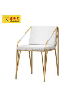 Обеденный стул в индустриальном стиле, простой рабочий стул, домашний свет, роскошная гостиная, ресторан, отель, кресло для переговоров, магазин чая с молоком