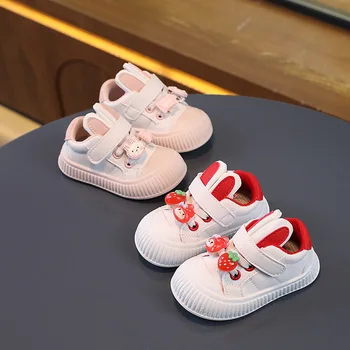 Повседневная обувь на мягкой подошве для маленьких мальчиков, прогулочная обувь для маленьких девочек, нескользящая детская обувь для новорожденных, дышащие кроссовки Prewalker 운동화