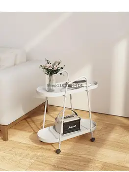 Приставной столик подвижный маленький журнальный столик столик современный минималистичный мини-диван для гостиной сбоку креативный балконный свет сбоку роскошь