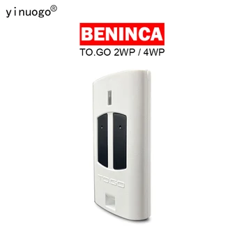 Пульт дистанционного управления гаражными воротами BENINCA TO.GO 2WP TO.GO 4WP 433,92 МГц С фиксированным кодом Открывания ворот, Клонирующий командный передатчик BENINCA TO.GO