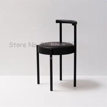 Современная кухонная мебель Обеденный стул для простой гостиной Обеденные стулья Бытовой Креативный Кованый стул для столовой