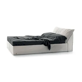 Современная минималистичная удобная кровать в современном стиле спальня минималистичная главная кровать