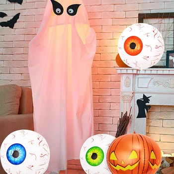 Страшные глазные яблоки, воздушные шары на Хэллоуин, 4D Декор, воздушные шары, реквизит для воздушных шаров, Налитые кровью глазные яблоки, Внутренние и наружные декорации для вечеринки