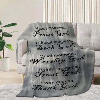 Христианское одеяло, Религиозное Исцеляющее разум, Вдохновляющее верой, Мягкое Библейское стихотворение, Молитвенные подарки для мужчин, христианский декор