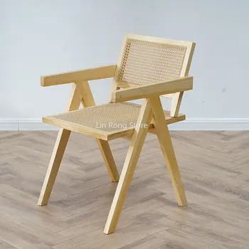 эргономичные современные обеденные стулья в скандинавском стиле, дизайн Relax, Элегантные обеденные стулья, деревянные sillas para comedor Мебель для кухни HY