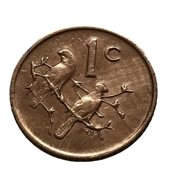 Южная Африка 197x Президент Фухе Монета в 1 цент Версия на один Год 100% Оригинал